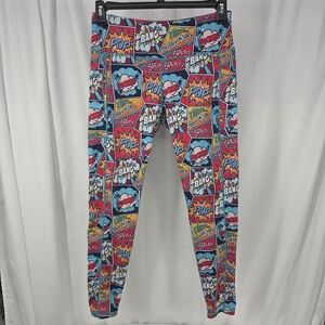Constantly Varied Gear Knockout Comic Book Leggings Women's large